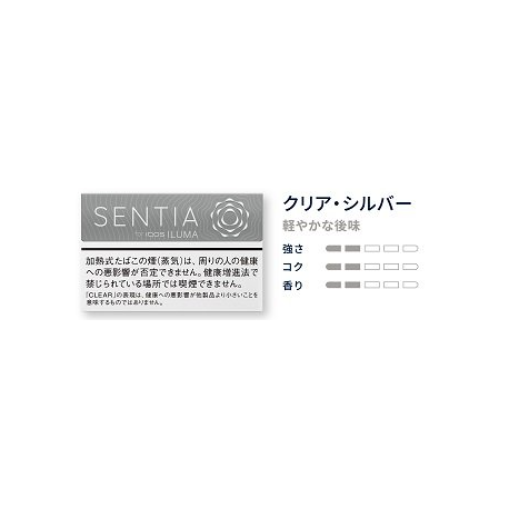 SENTIA クリア・シルバー