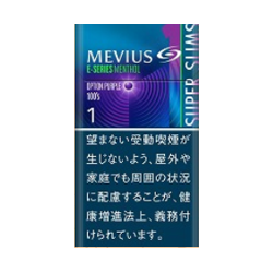 メビウス  Eシリーズ  メンソール  オプション・パープル 1  100s  スリム